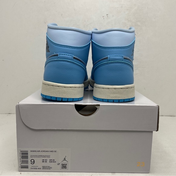 Nike Air Jordan 1 Retro Mid WMNS SE “Ice Blue/Powder Blue” 2023 - Picture 4 of 4